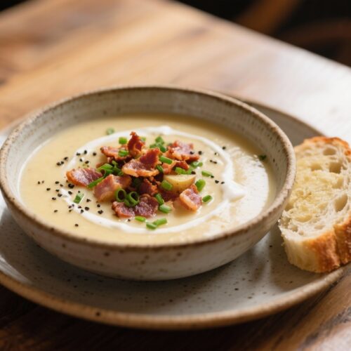 creamy potato soup with cream cheese
