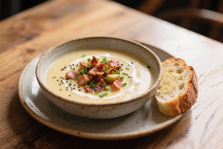 creamy potato soup with cream cheese