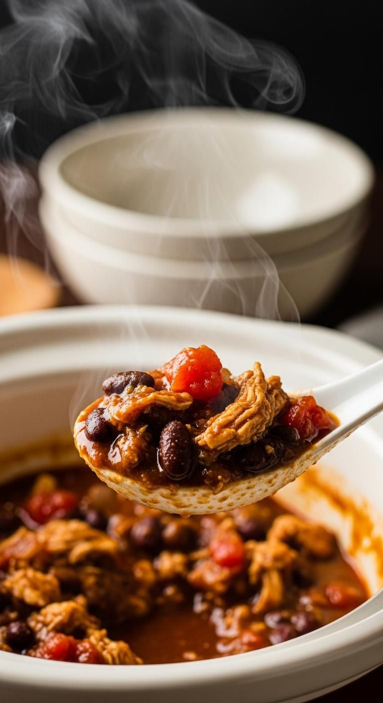 crockpot turkey chili recipe