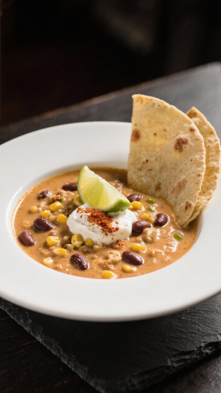 creamy taco soup Recipe