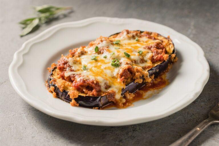 Keto Eggplant Parmesan: A Low-Carb Delight