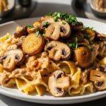 vegetarian stroganoff recipe