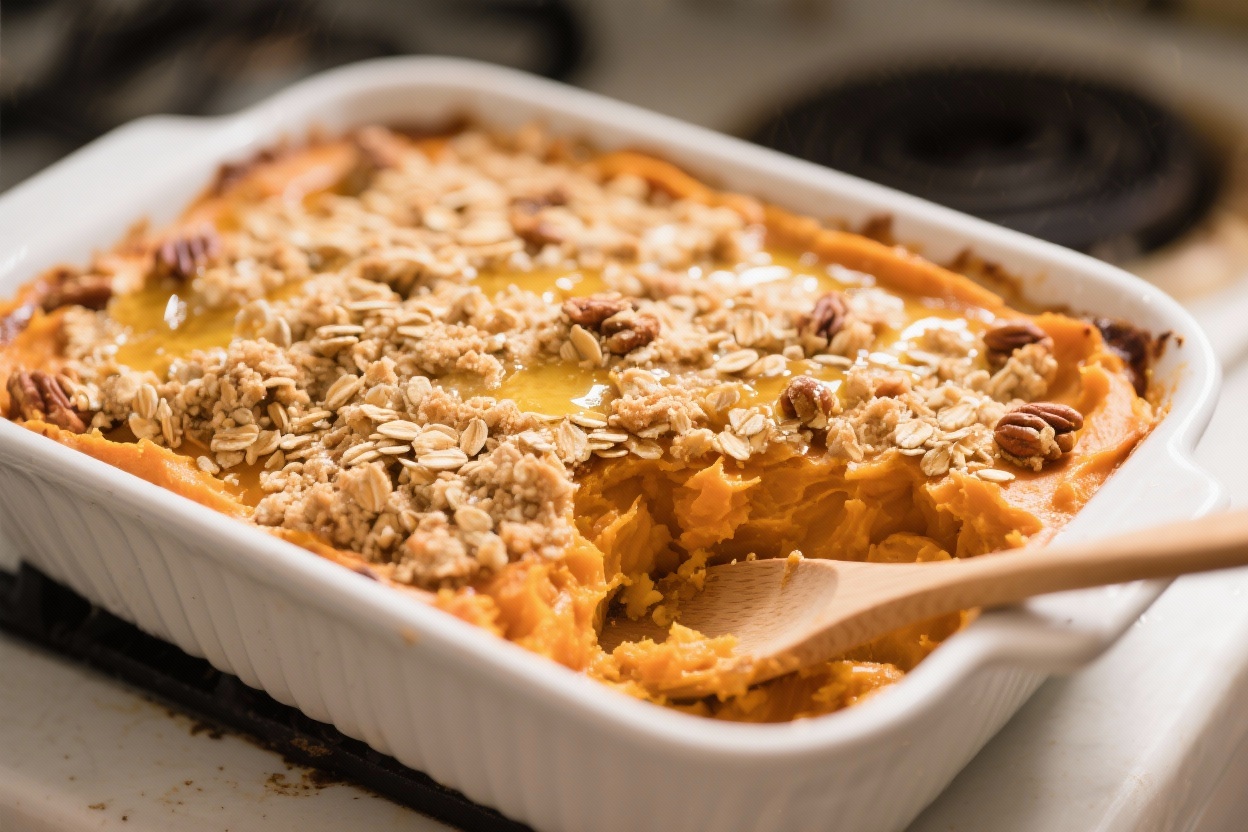 healthy sweet potato casserole