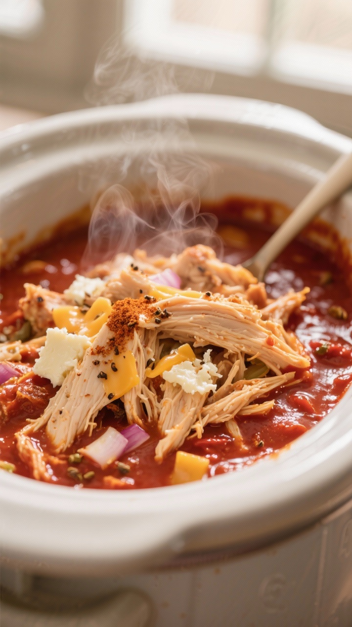 slow cooker chicken enchiladas crockpot