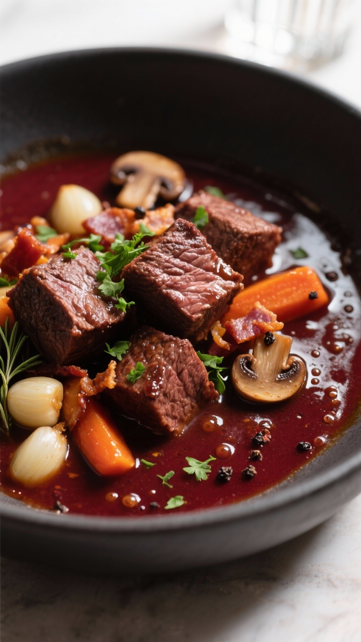 beef bourguignon slow cooker recipe