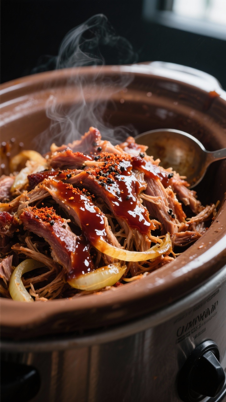 slow cooker bbq pulled pork