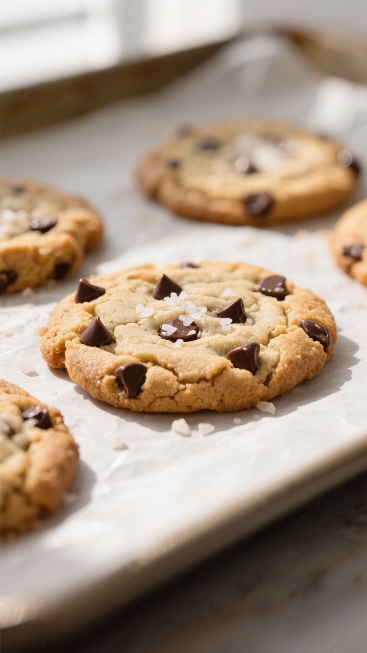 healthy protein chocolate chip cookies