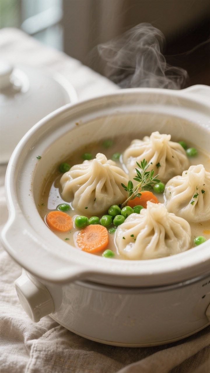 slow cooker chicken and dumplings