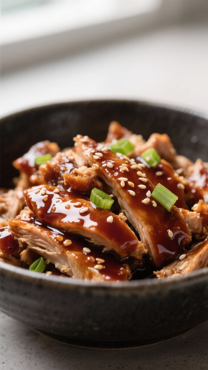 slow cooker chicken teriyaki