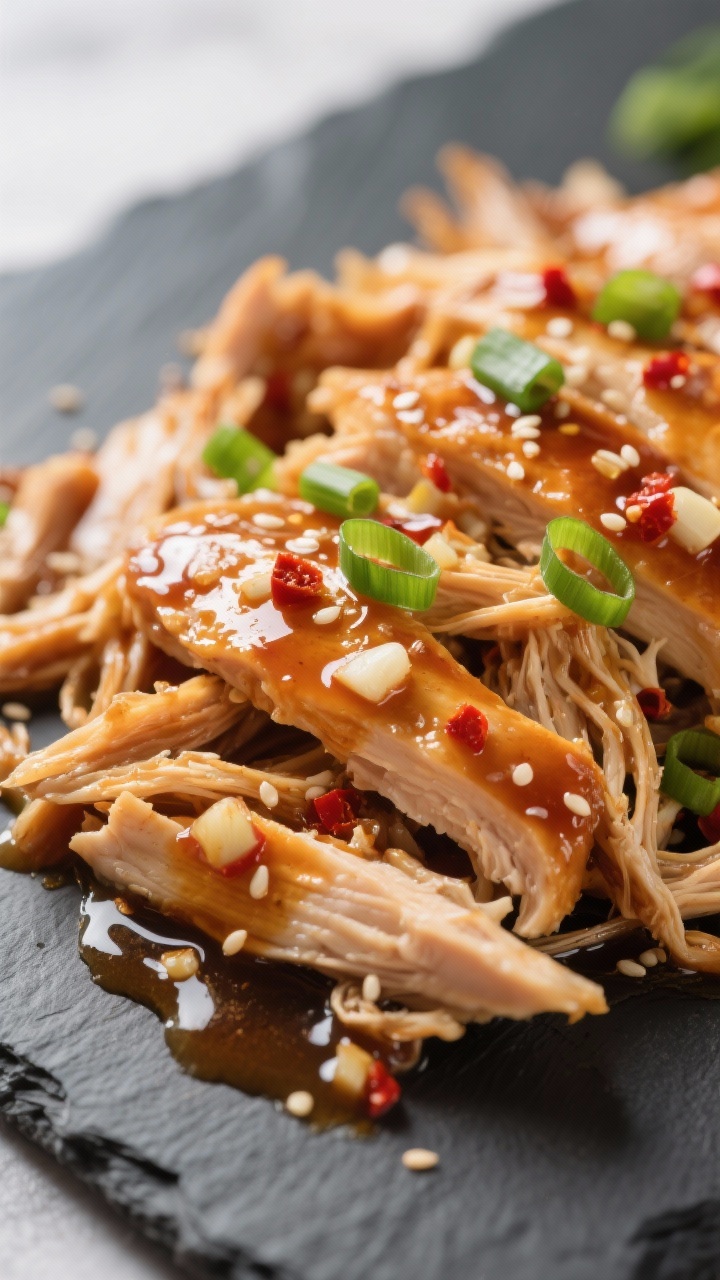 slow cooker honey garlic chicken