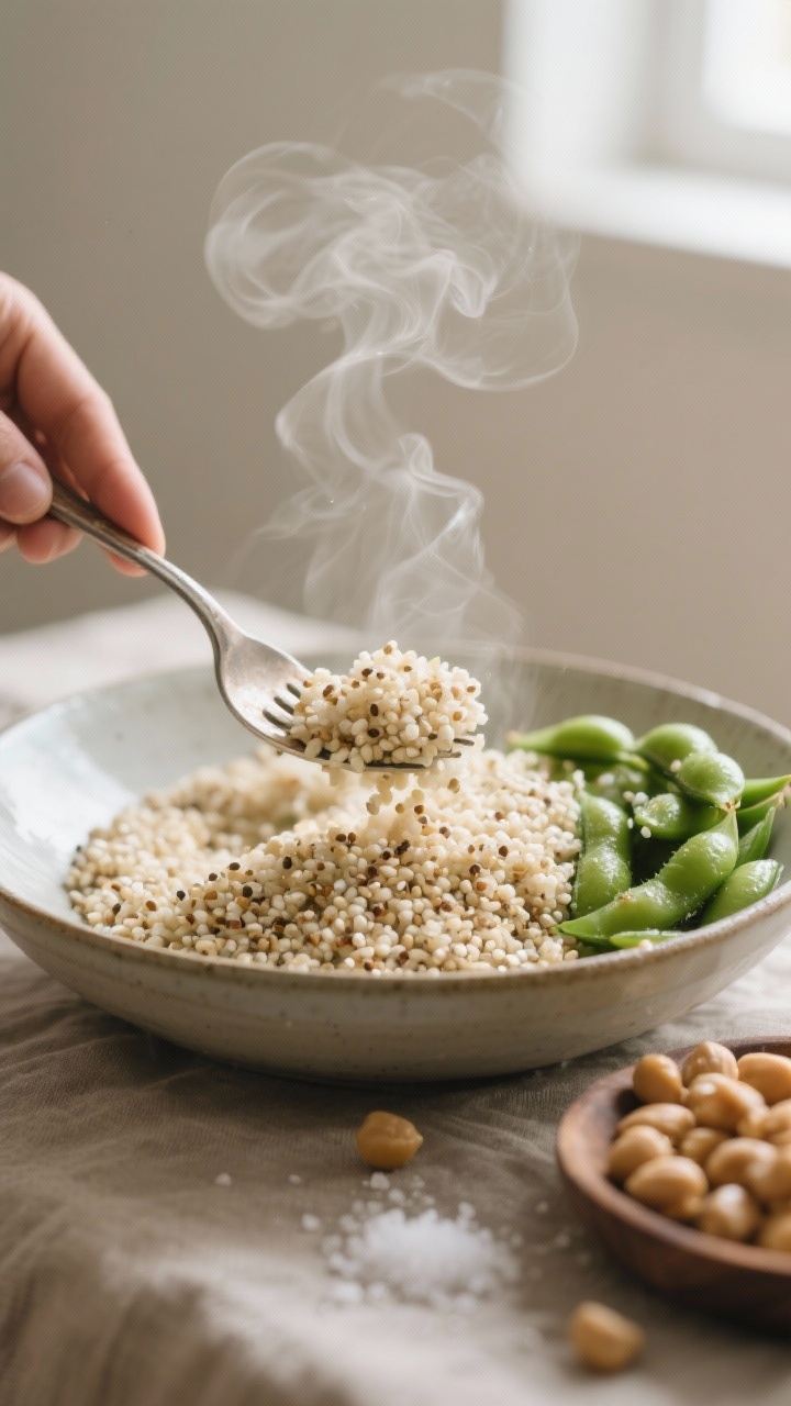 quinoa for high protein vegan salad