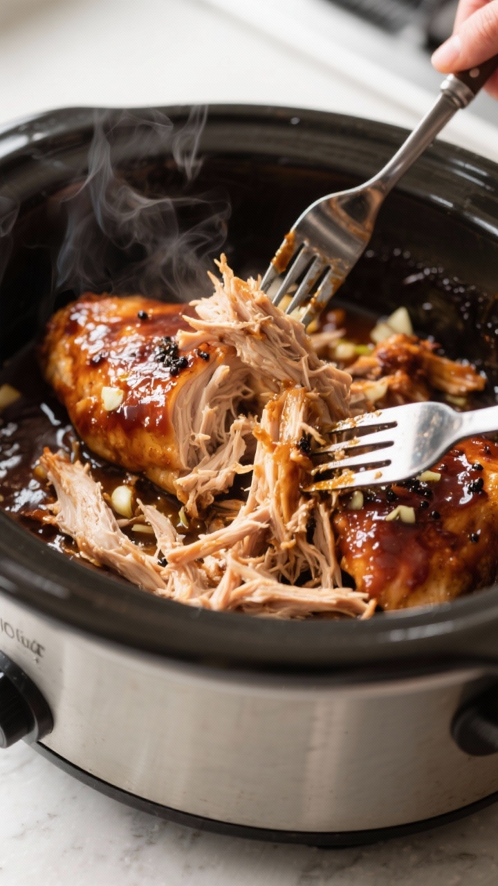 easy slow cooker bbq chicken