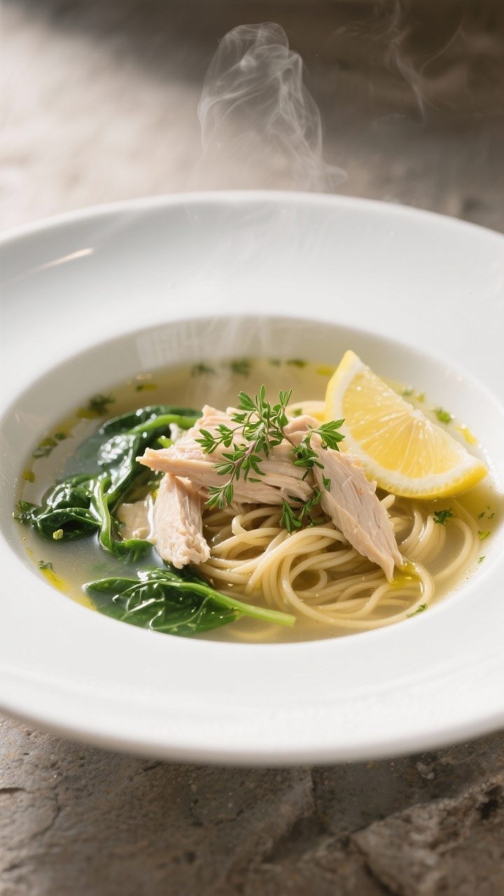 healthy chicken noodle soup