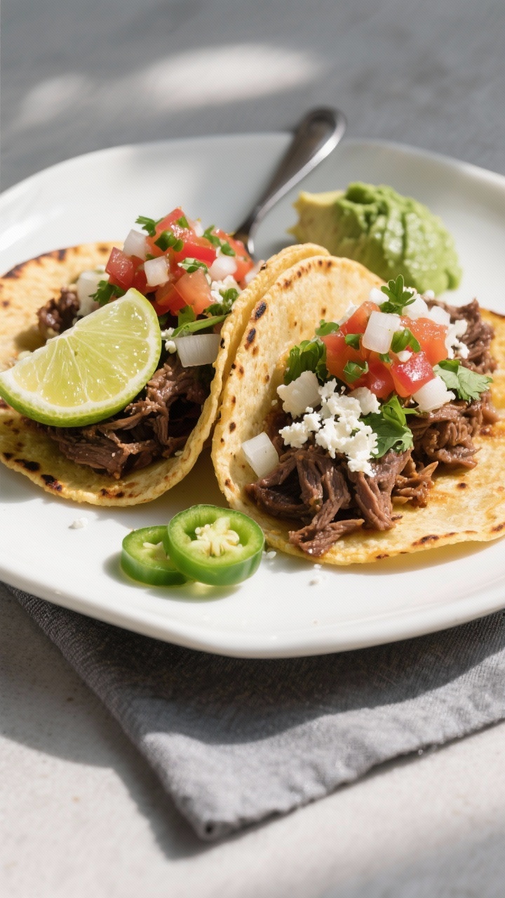 slow cooker beef tacos recipe