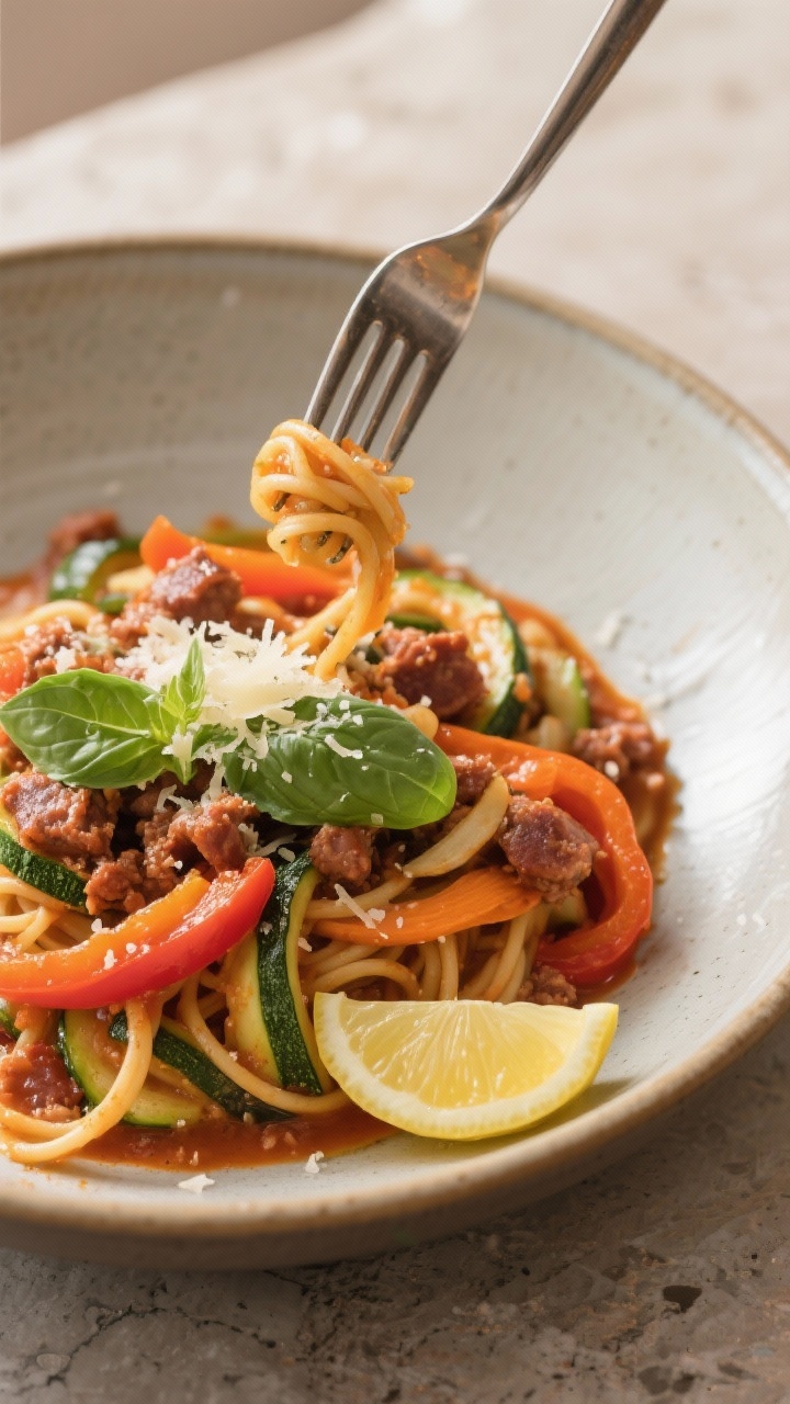 Sausage Bell Pepper Pasta recipe