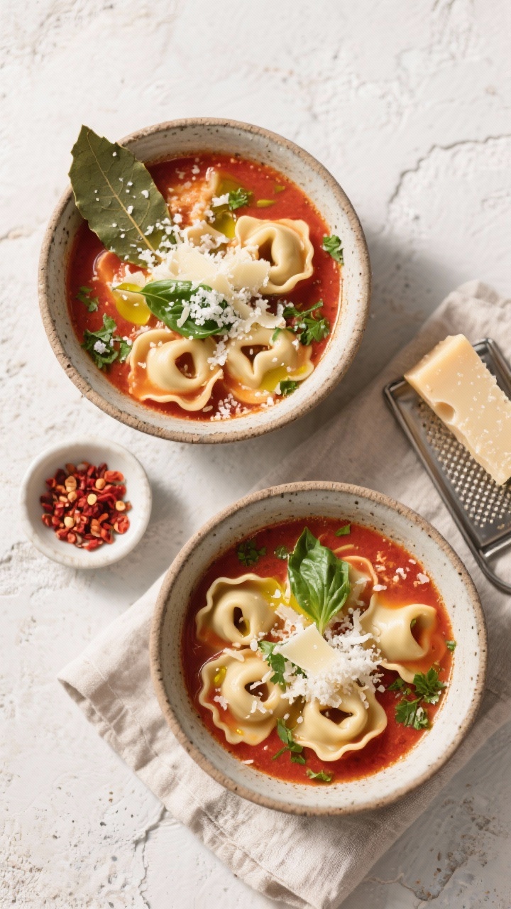 slow cooker tortellini soup recipe