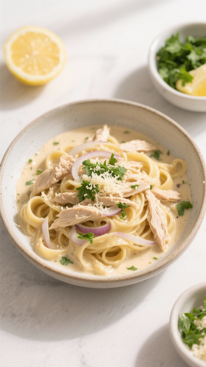 slow cooker creamy chicken Pasta