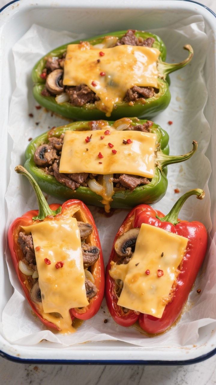 philly style stuffed peppers
