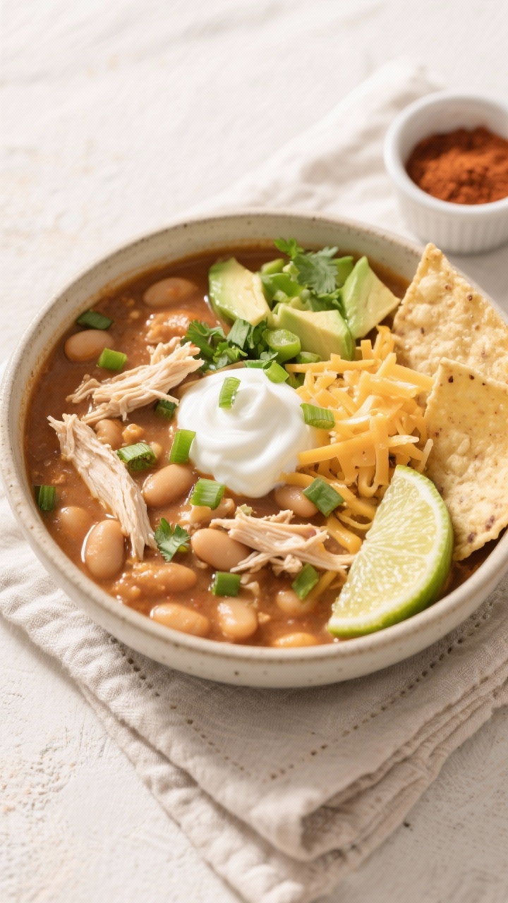 high protein white chicken chili recipe