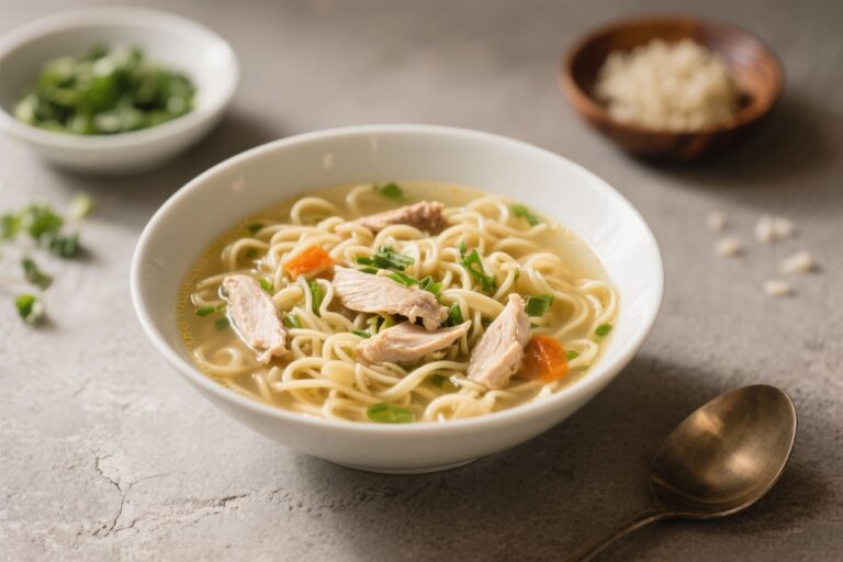 Comforting Healthy Chicken Noodle Soup