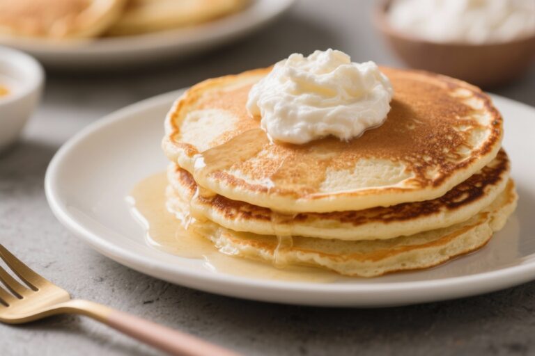 Fluffy High Protein Pancakes