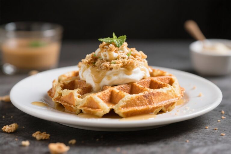 Crispy High Protein Waffle Recipe