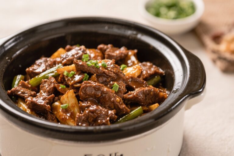 Tender Slow Cooker Mongolian Beef Recipe