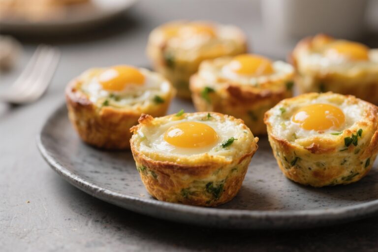 Healthy High Protein Egg Muffins for Quick Morning Bites
