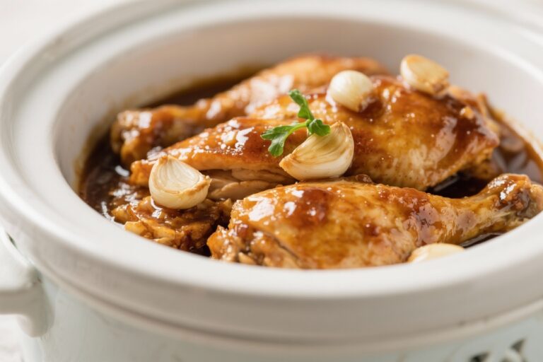 Slow Cooker Honey Garlic Chicken