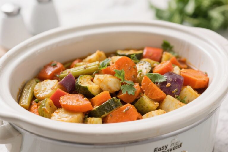 Easy Slow Cooker Vegetables