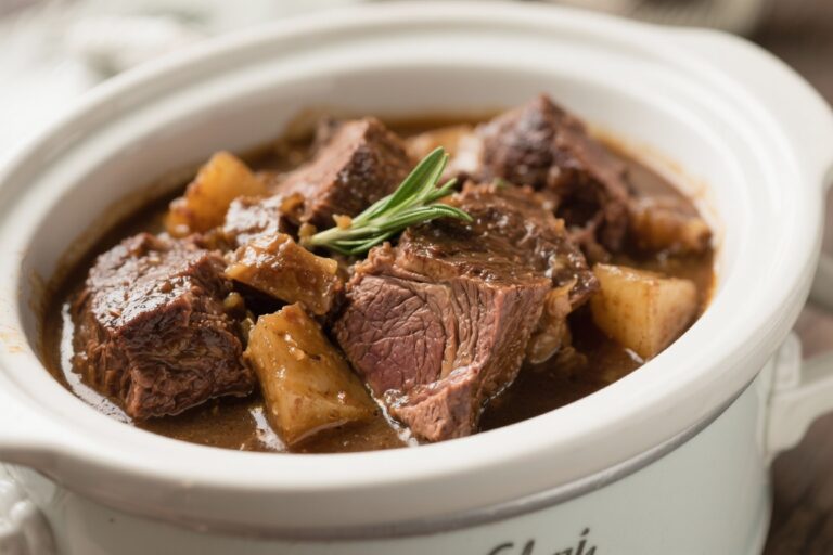 Classic Slow Cooker Pot Roast – Tender, Comforting, and Easy