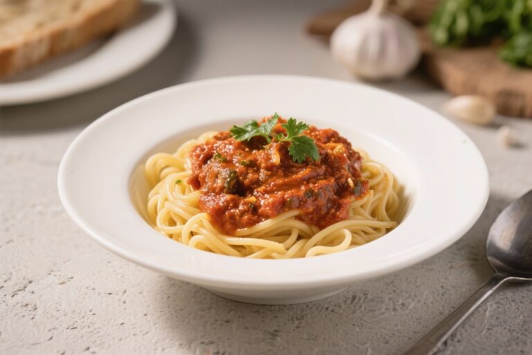 Rich High Protein Pasta Sauce