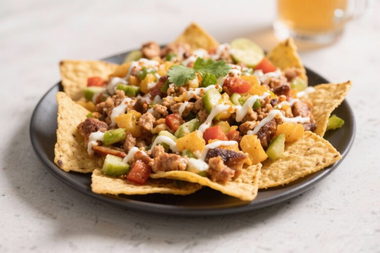 Loaded High Protein Nachos