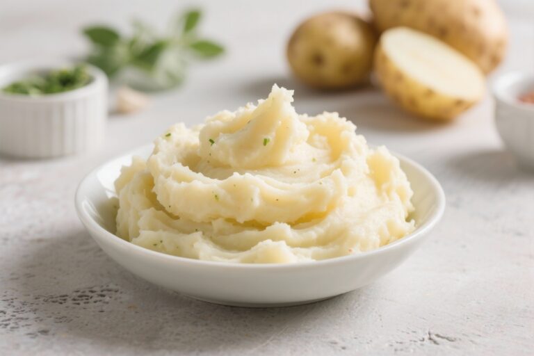 Light and Fluffy Healthy Mashed Potatoes