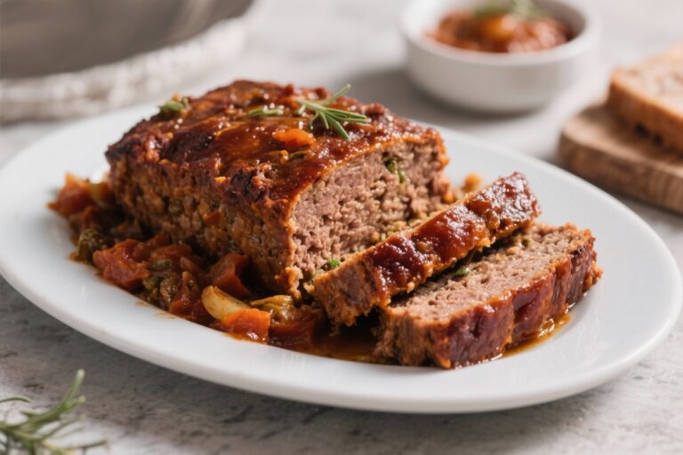 Juicy High Protein Meatloaf Recipe