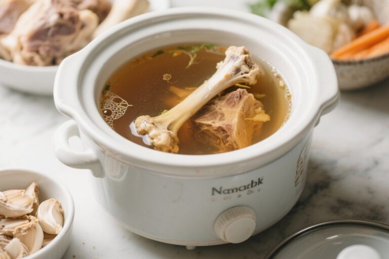 Nourishing Slow Cooker Bone Broth