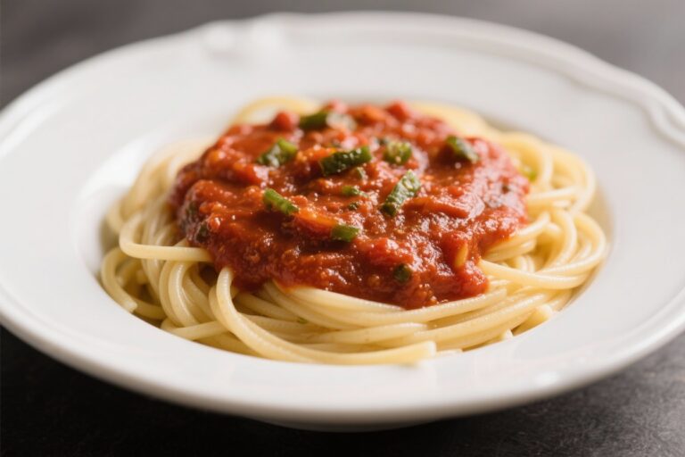 Slow Cooker Spaghetti Sauce – Rich, Cozy, and Hands-Off