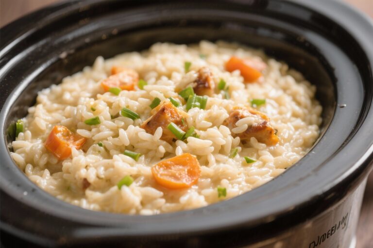 Creamy Slow Cooker Risotto