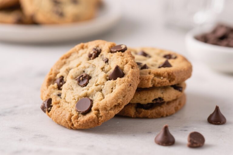 Healthy Protein Chocolate Chip Cookies