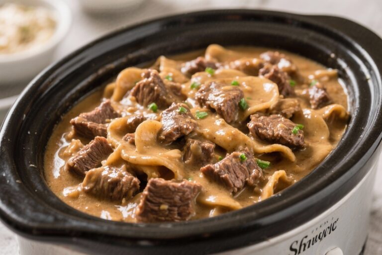 Slow Cooker Beef Stroganoff – Comfort Food Made Easy