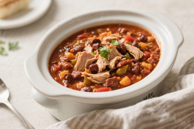 Slow Cooker Turkey Chili – Cozy, Hearty, and Easy