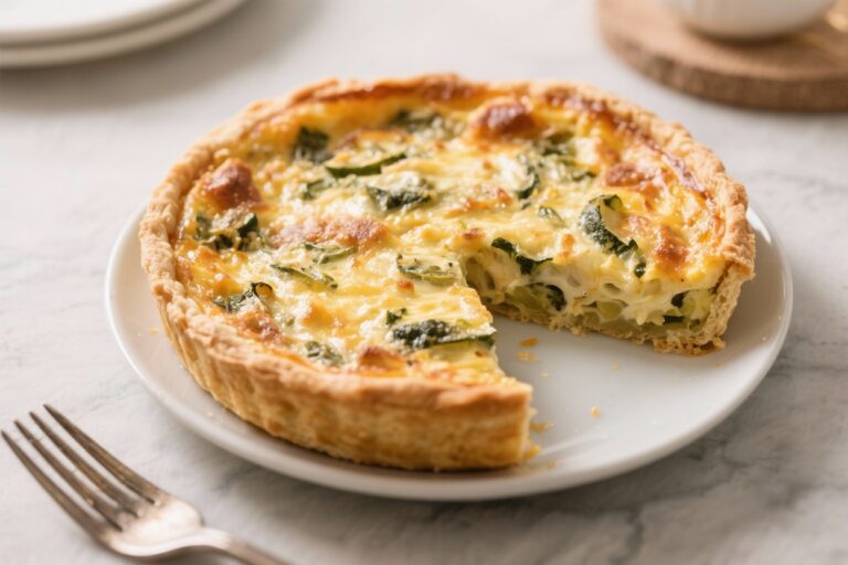 Easy High Protein Quiche Recipe