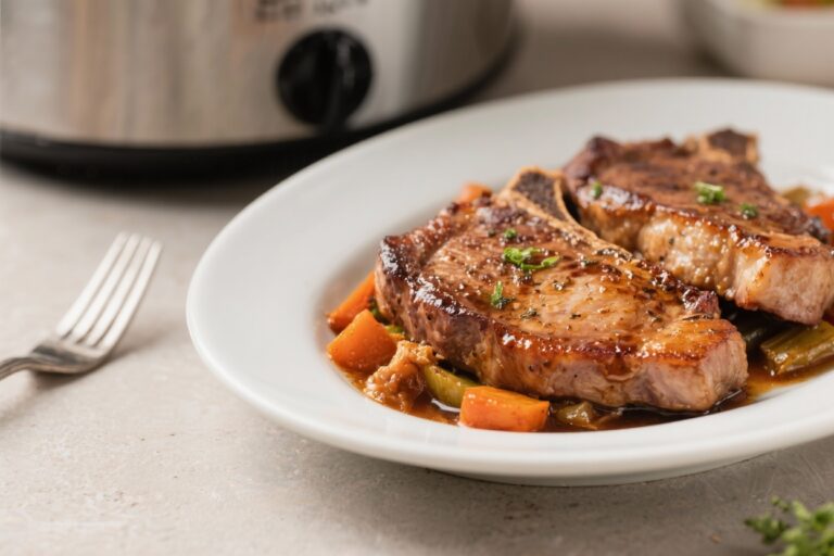 Juicy Slow Cooker Pork Chops