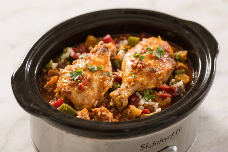 Zesty Slow Cooker Mexican Chicken
