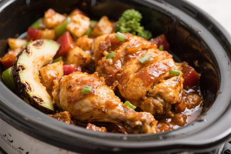 Sweet Slow Cooker Hawaiian Chicken