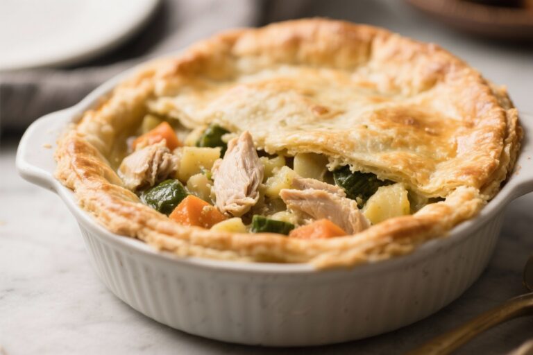 Slow Cooker Chicken Pot Pie