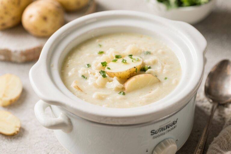 Creamy Slow Cooker Potato Soup