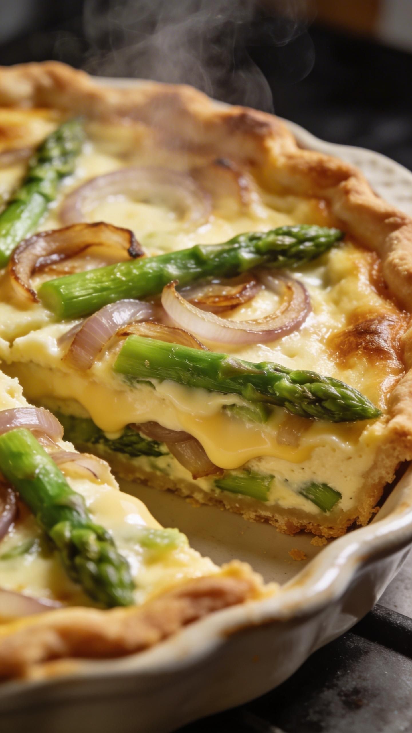 asparagus quiche recipe