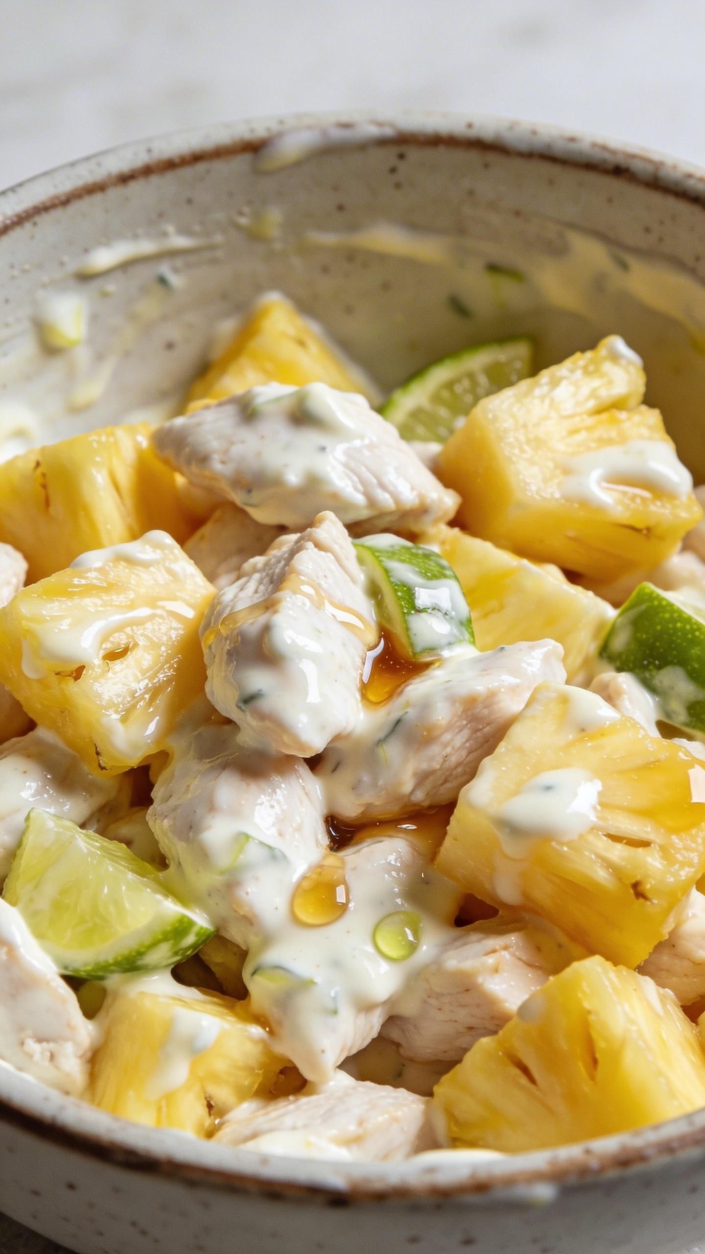 chicken salad with pineapple