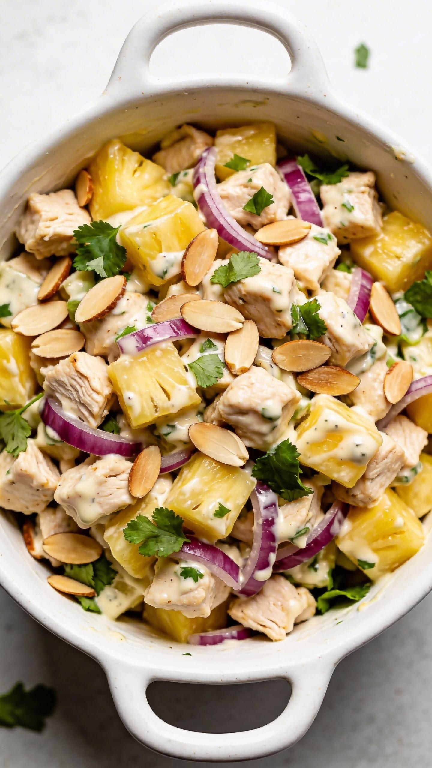 chicken salad with pineapple
